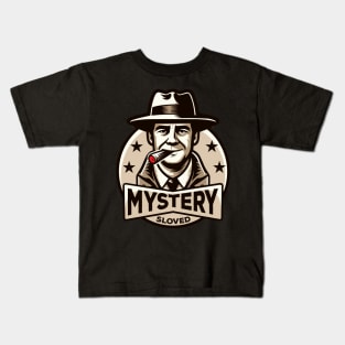 Spy Detective Mystery design Kids T-Shirt